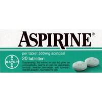 Aspirine 500mg 20 Tabl.